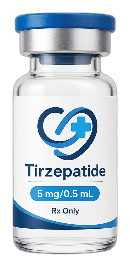Alinwell Tirzepatide protocol — clinical still life